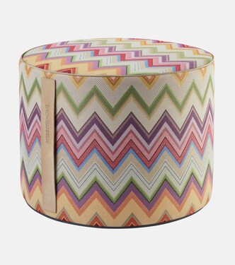 Agadir Zigzag pouf | Missoni