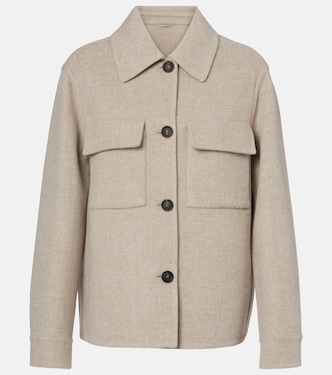 Wool and cashmere overshirt | Brunello Cucinelli