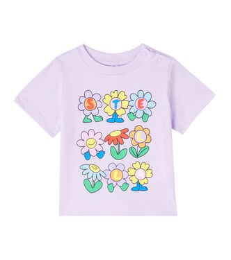 Baby Bedrucktes T-Shirt aus Baumwoll-Jersey | Stella McCartney Kids
