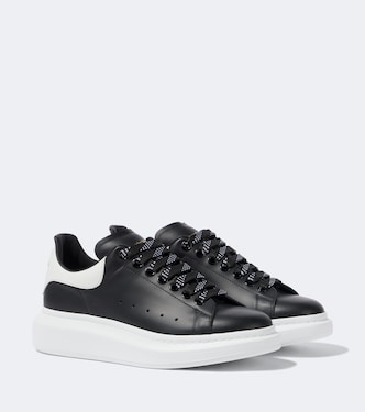 Oversized leather sneakers | McQueen