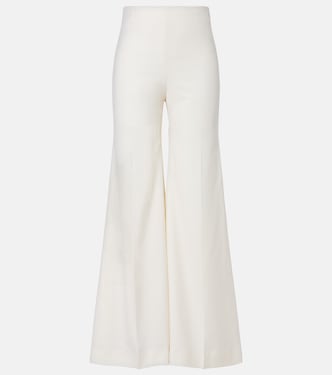 Pantalon évasé en laine vierge | Nina Ricci