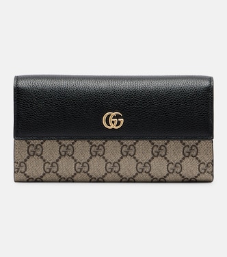 Portemonnaie mit Kettenriemen GG Marmont aus Leder | Gucci