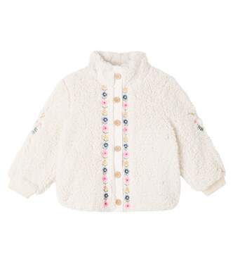 Rosinna embroidered fleece jacket | Louise Misha