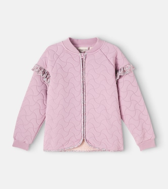 Ellas ruffled jacket | Wheat