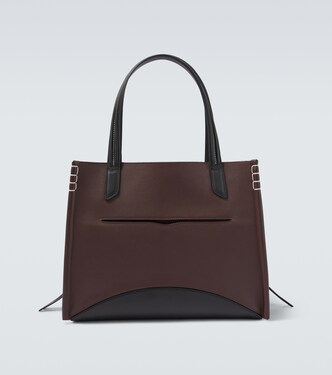 Loafer Cabas leather tote bag | JW Anderson