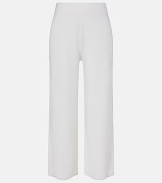 Pantalon ample en laine vierge | Jardin des Orangers