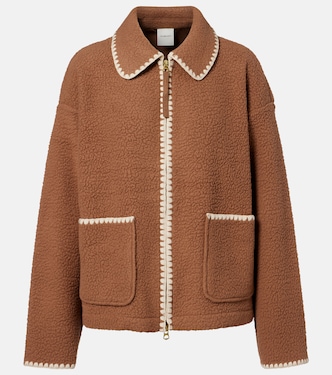 Ruiko embroidered fleece zip-up jacket | Varley