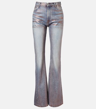 2025F coated bootcut jeans | Acne Studios