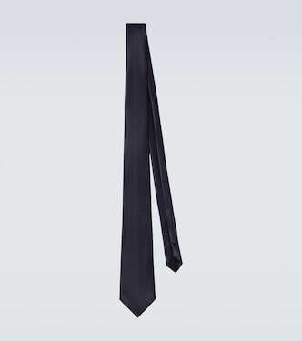 Silk satin tie | Saint Laurent