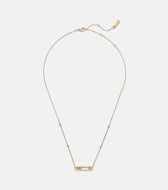 Baby Move 18kt gold necklace with diamonds | Messika