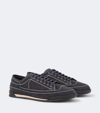Leather low-top sneakers | John Lobb