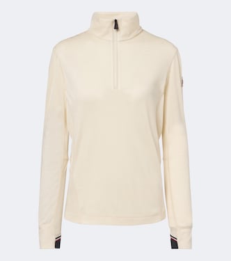 Top de ski en laine et soie | Moncler Grenoble