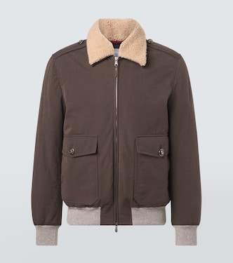 Chaqueta con borrego | Brunello Cucinelli