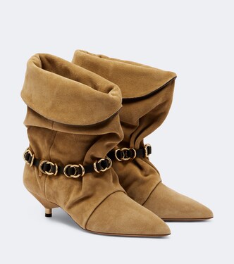 Edrik embellished suede ankle boots | Isabel Marant