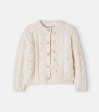 Cardigan Marella in lana a trecce | Bonpoint