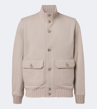 Veste bomber en cachemire | Fedeli