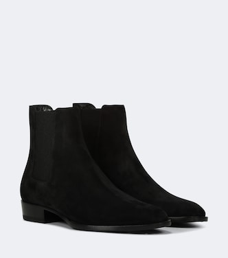 Wyatt suede Chelsea boots | Saint Laurent
