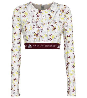 Future Playground floral crop top | Adidas by Stella McCartney