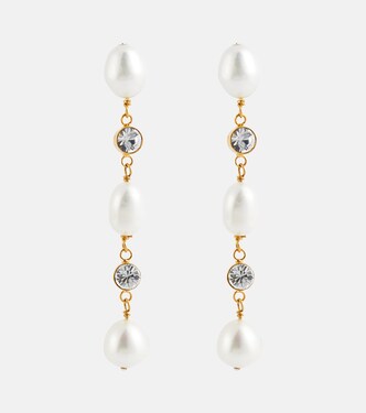 Pendientes Chiara adornados | Jennifer Behr