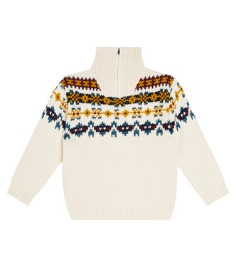 Pull Usman à motif Fair Isle | Louise Misha