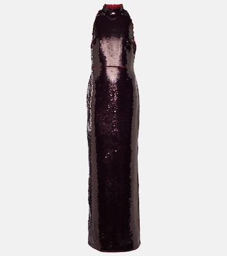 Viba sequined gown | Safiyaa