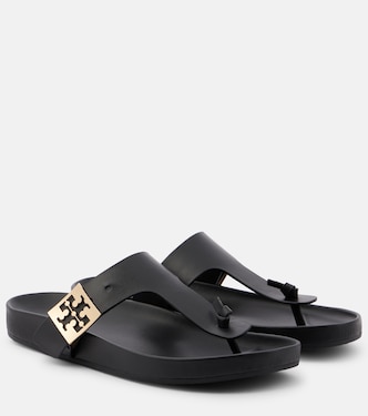 Mellow leather thong sandals | Tory Burch