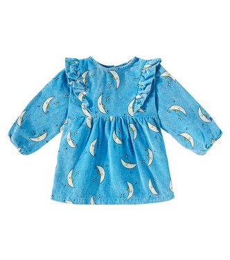 Baby Beneath The Moon cotton corduroy dress | Bobo Choses