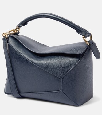 Puzzle Edge Small leather tote bag | Loewe