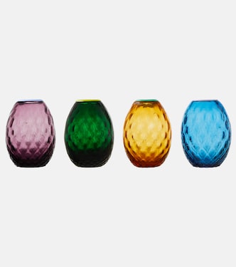 Baby Egg set of 4 glass vases | La DoubleJ