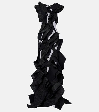 Ellipsoid Wave ruffled gown | Maticevski