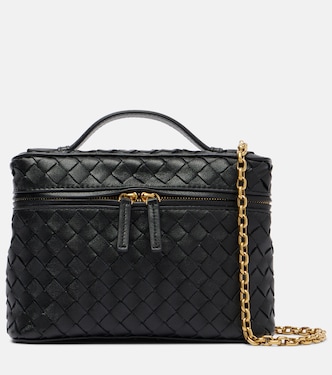 Intrecciato leather crossbody bag | Bottega Veneta