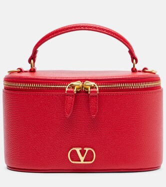 VLogo Mini leather vanity bag | Valentino Garavani