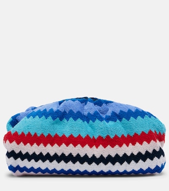 Zigzag Large terry clutch | Missoni