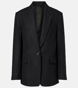 Wool-blend flannel blazer | Toteme