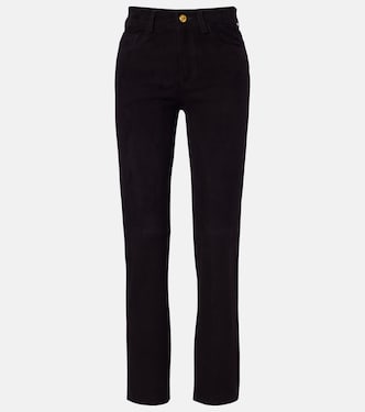 Viva Paso suede straight pants | Blazé Milano