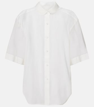 Embroidered cotton muslin top | Róhe