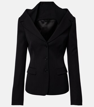 Blazer aus Crêpe | McQueen