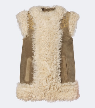 Gilet in shearling con ricamo | Etro
