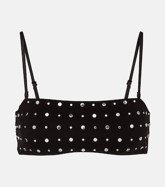 Sara studded bikini top | Staud