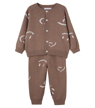 Baby Bobi cardigan and Sol pants set | Molo