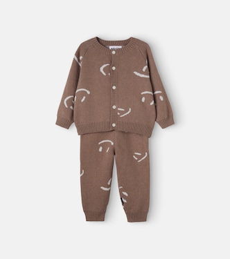 Baby Bobi cardigan and Sol pants set | Molo