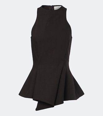 Peplum wool top | Magda Butrym