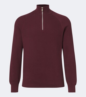 Ribbed-knit cotton sweater | Brunello Cucinelli