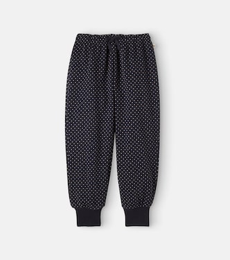 Lou polka-dot cotton-blend sweatpants | Konges Sløjd