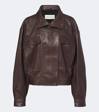 Blousonjacke Quincy aus Leder | Nour Hammour