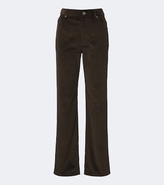 Cotton corduroy straight pants | Loewe