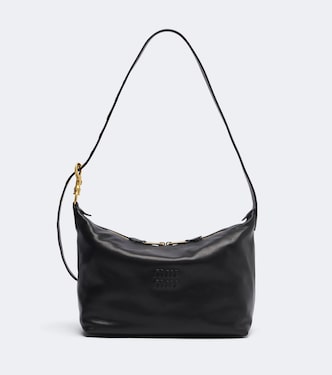 Spirit leather top-handle bag | Miu Miu
