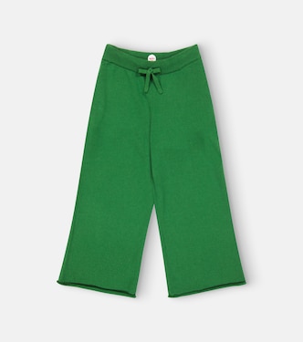Zaza cropped cashmere pants | The Row Kids