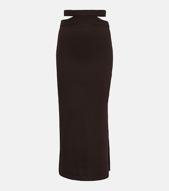 Cutout column maxi skirt | Christopher Esber