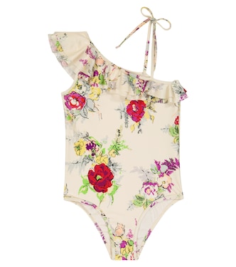 Clover floral swimsuit | Zimmermann Kids